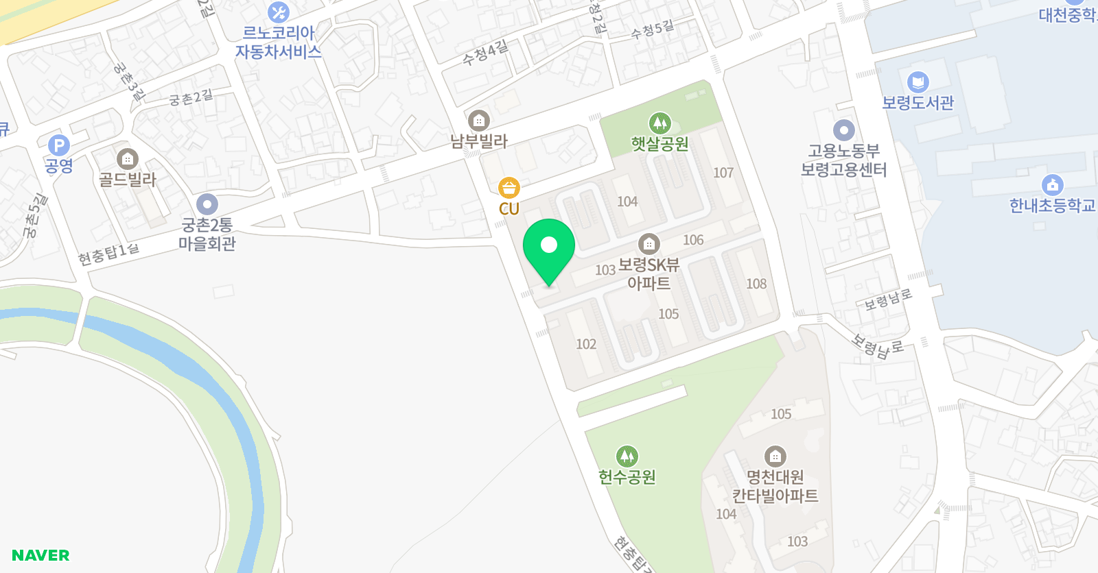 하늘소리피아노 교습소 위치