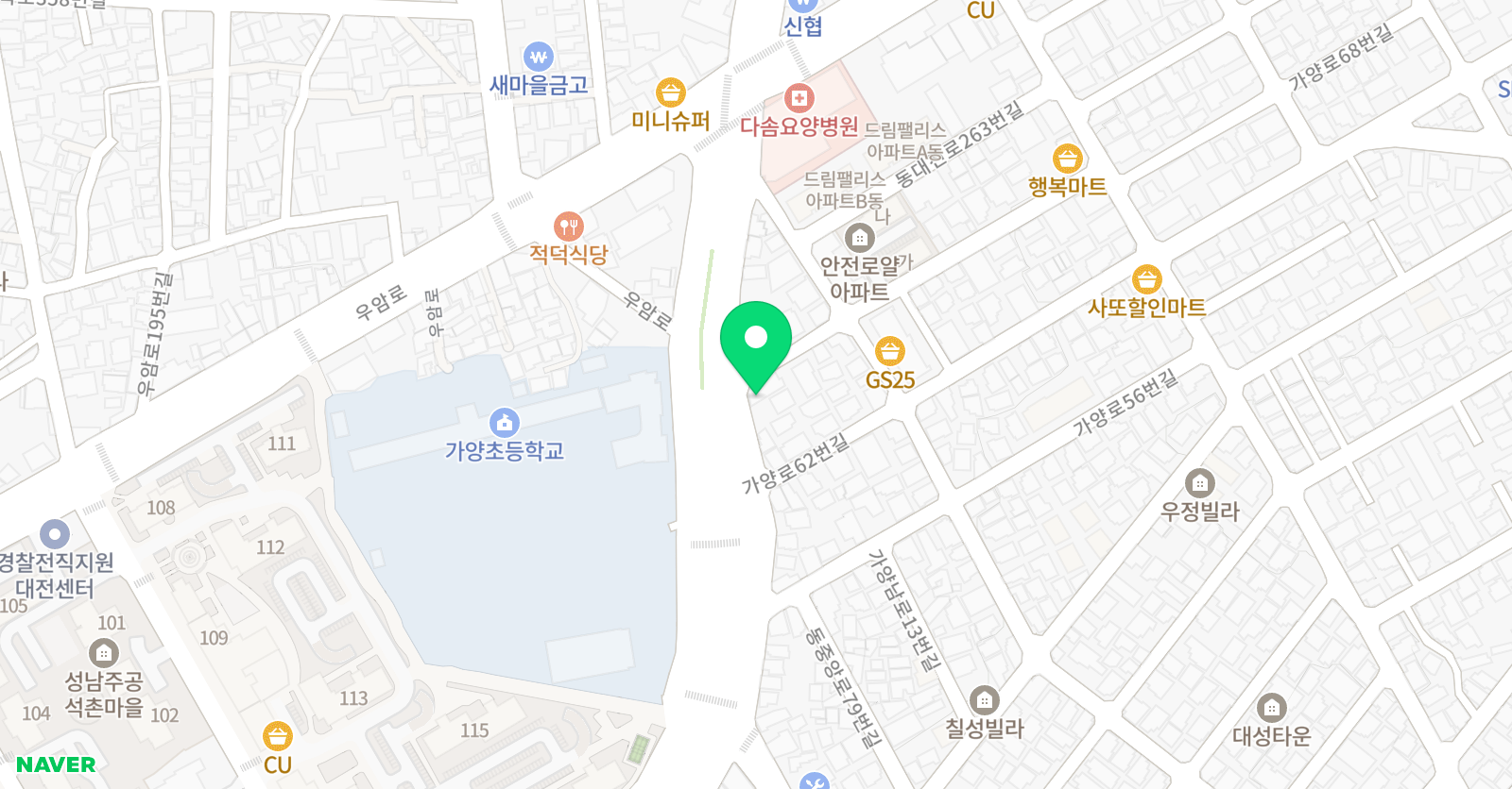 유림 피아노학원 위치