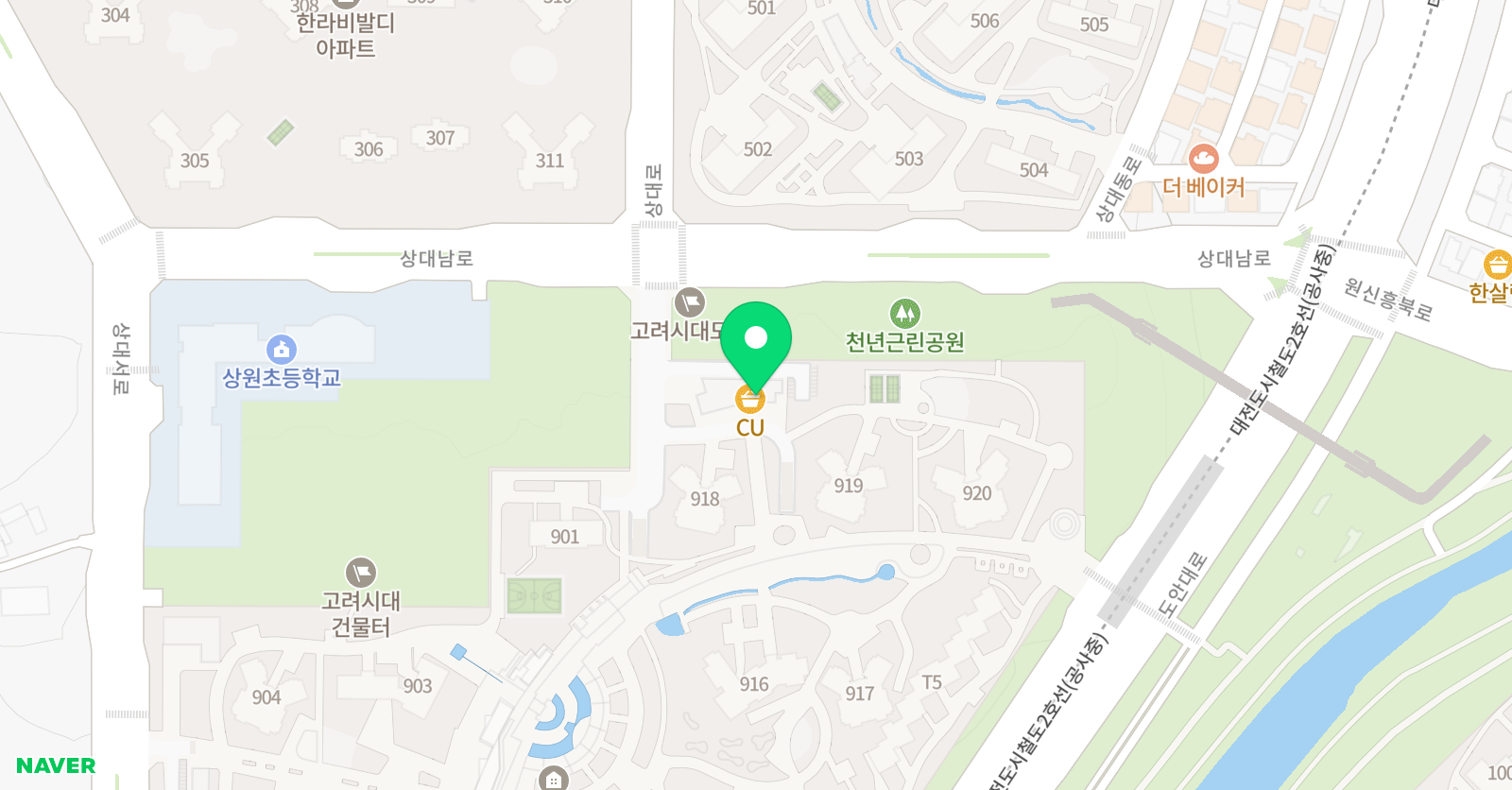 키큰나무 미술교습소 위치