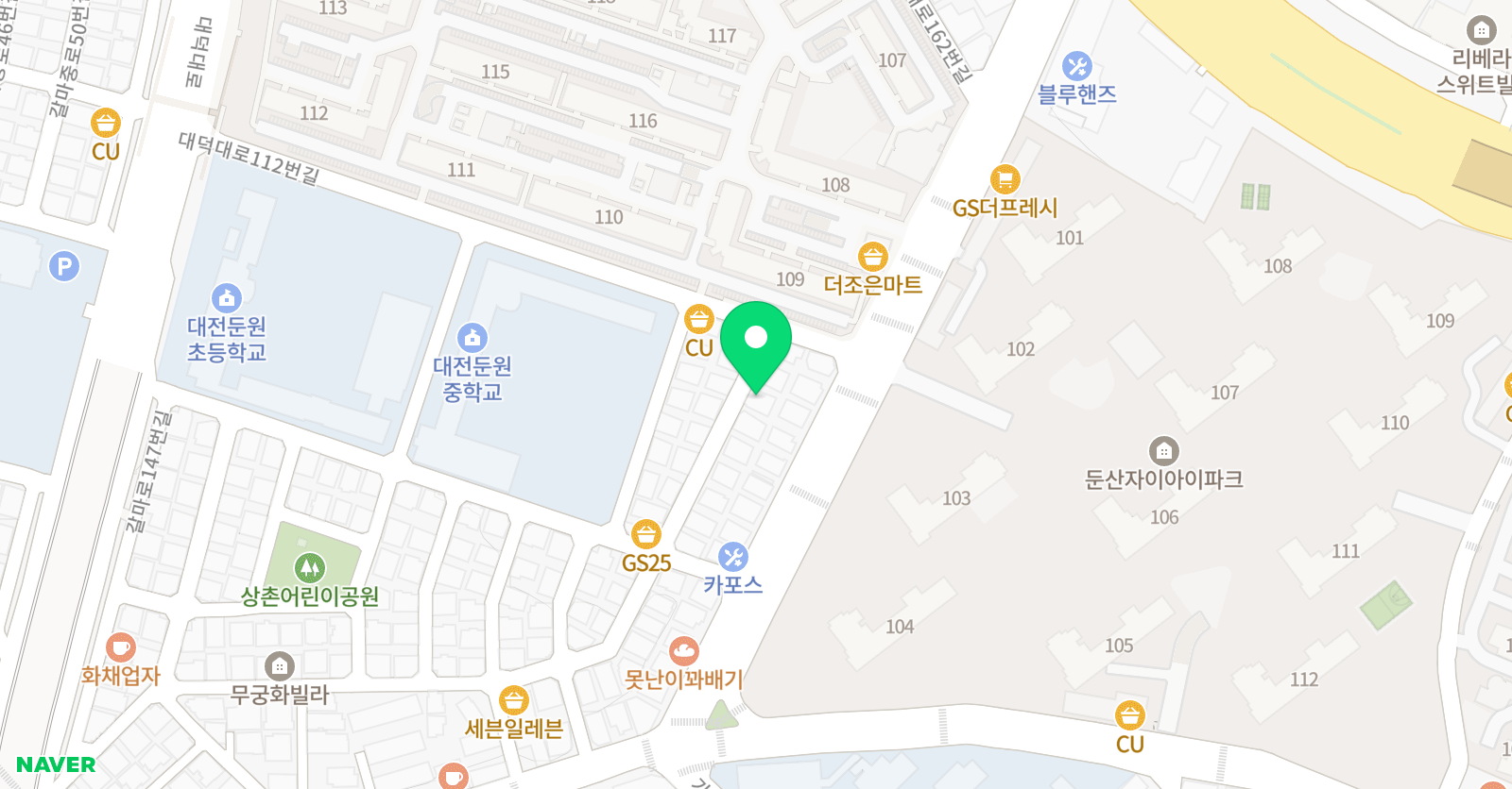 온샘 음악학원 위치