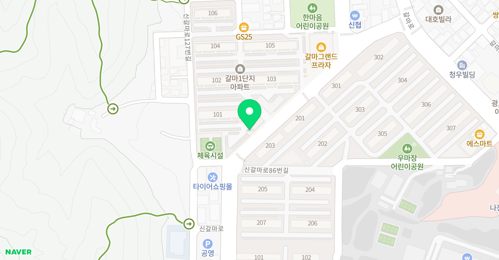 이화제이피아노 학원 위치