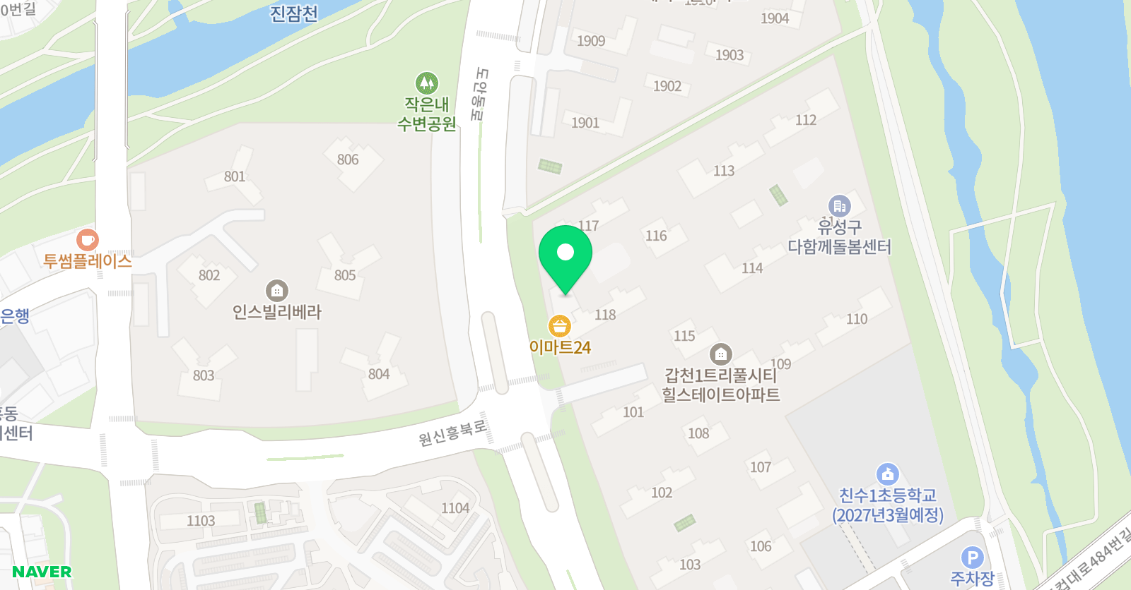 힐스 피아노 위치