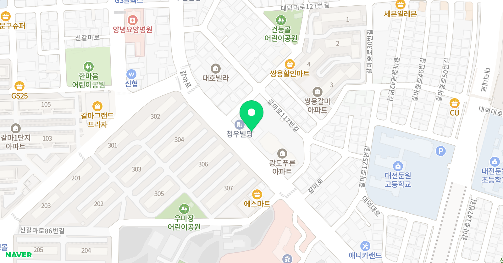 이지탑 학원 위치