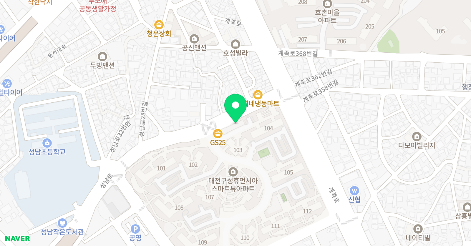 쁘띠피카소 미술교습소 위치