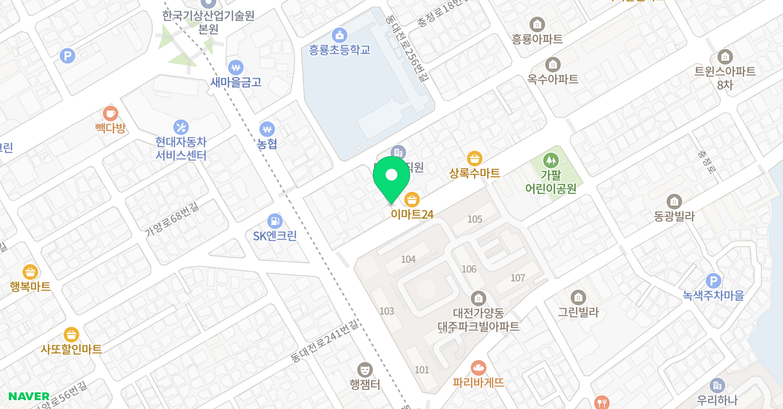 그리고만드는 미술교습소 위치