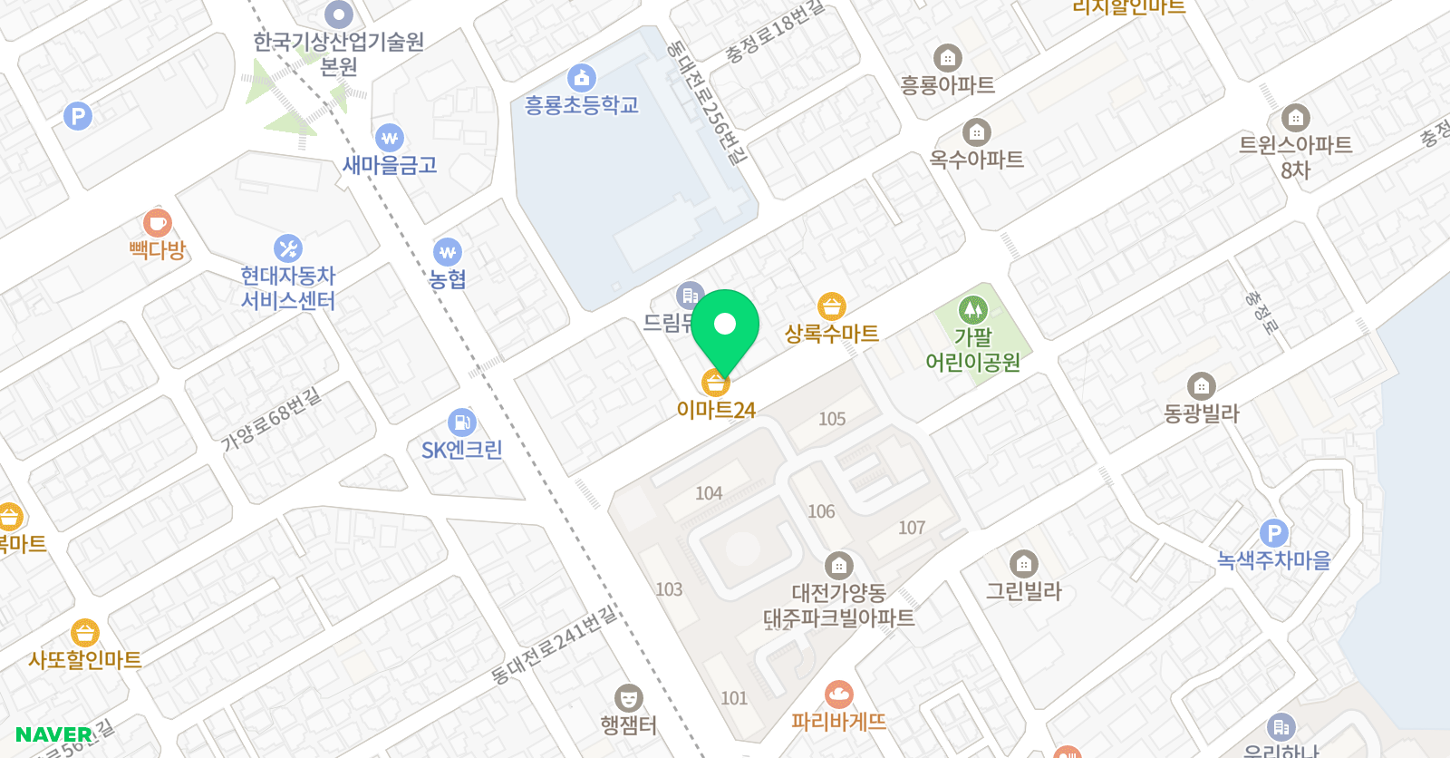 청호 학원 위치