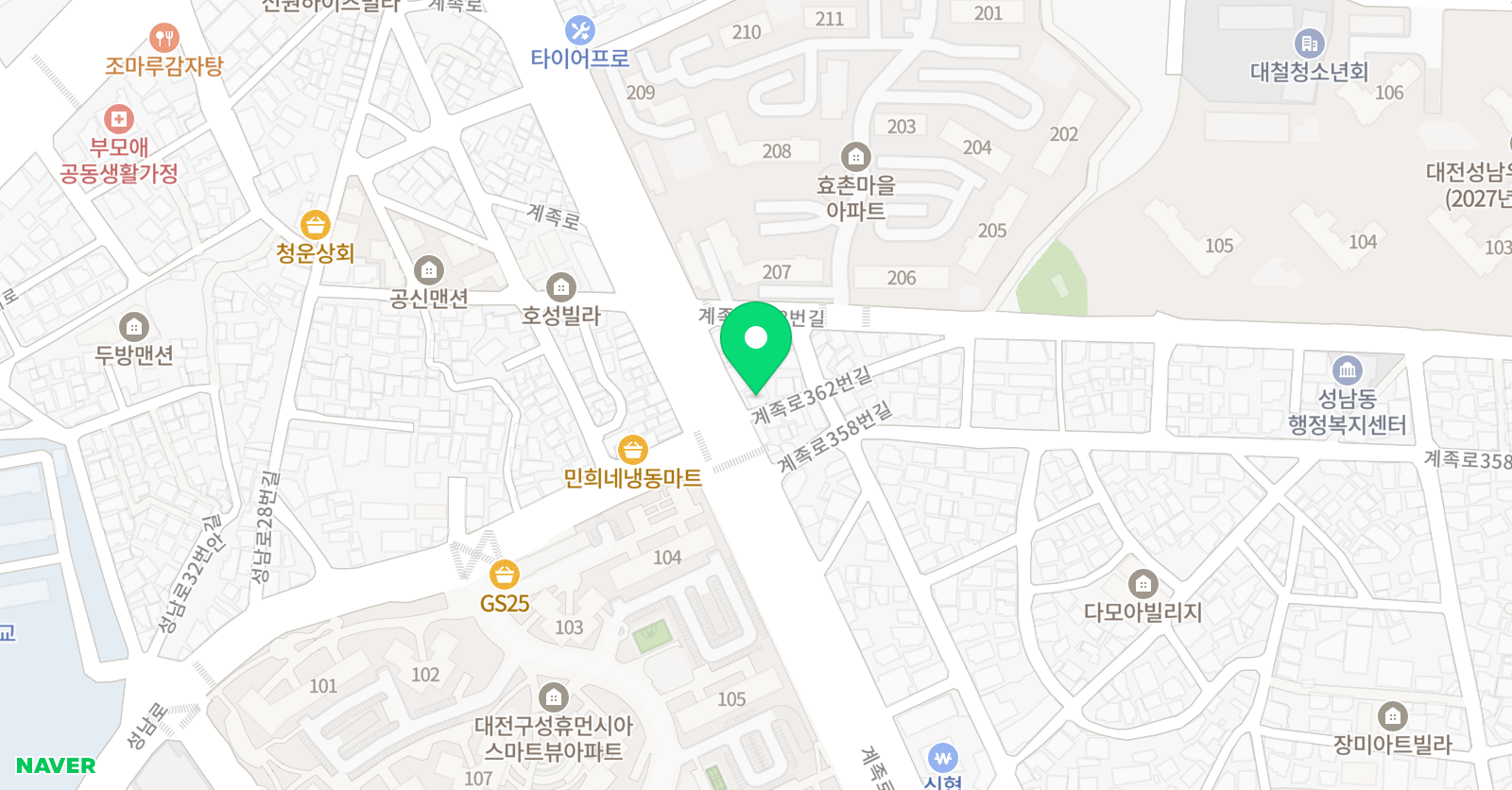 청담 학원 위치