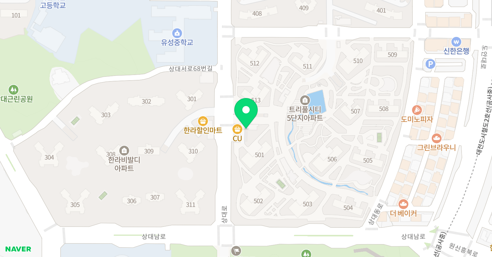 슈만클라라 음악학원 위치
