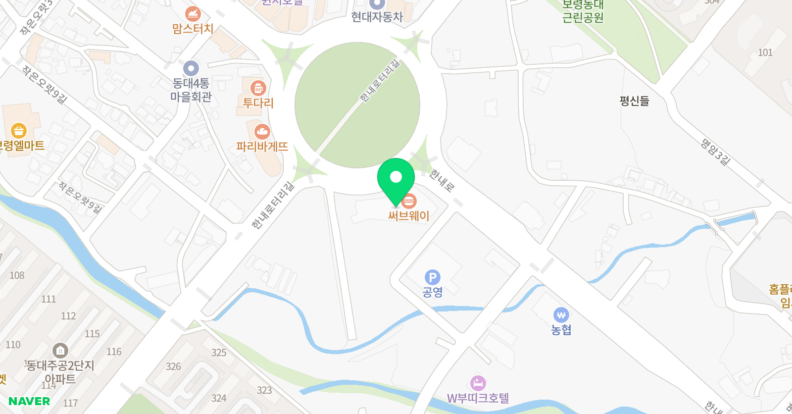 킹스 영어학원 위치