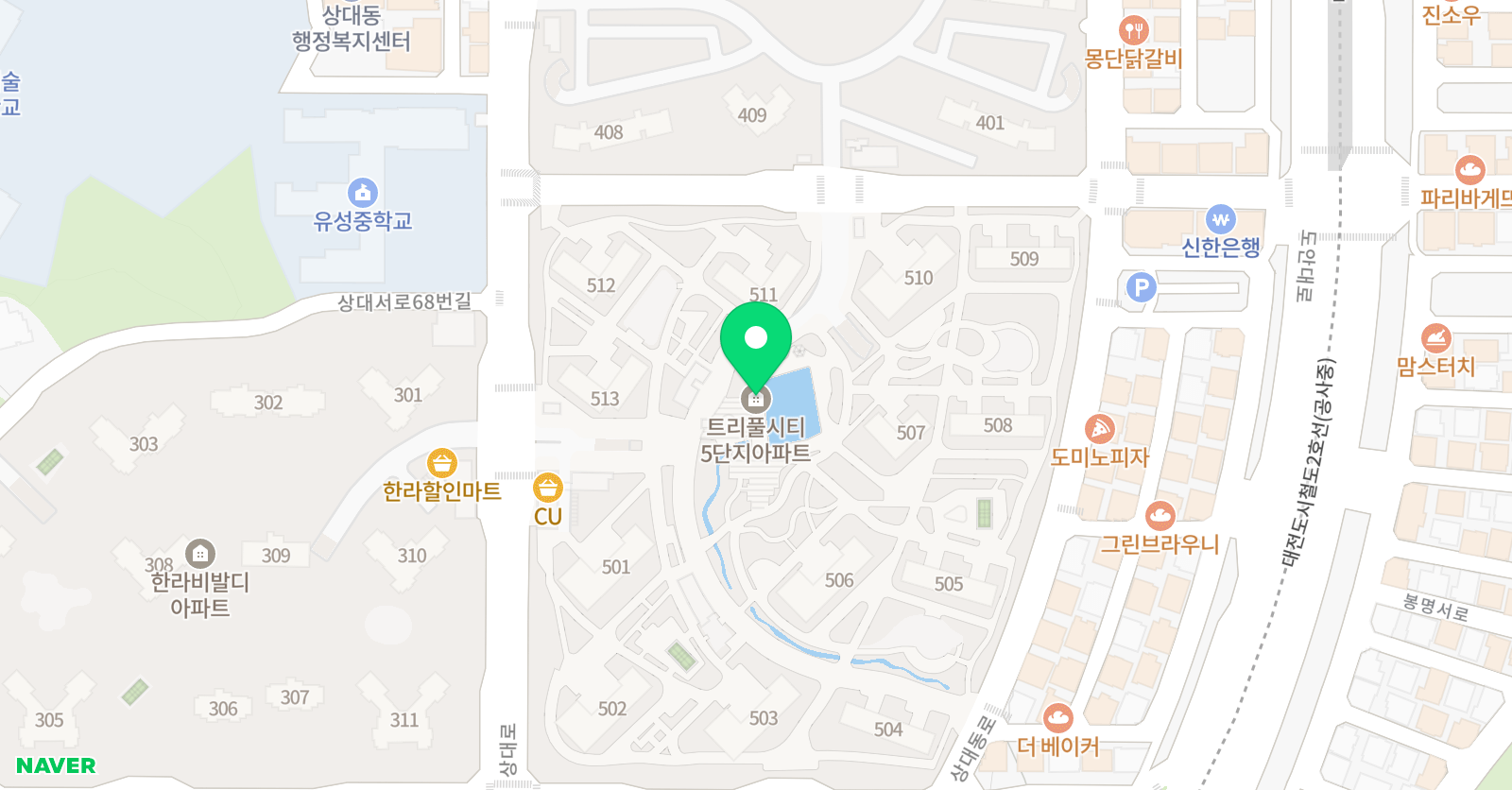 도안 강민주 수학 위치