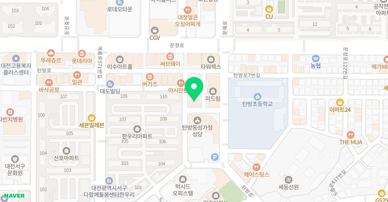 EST 두뇌로 영재학원 위치