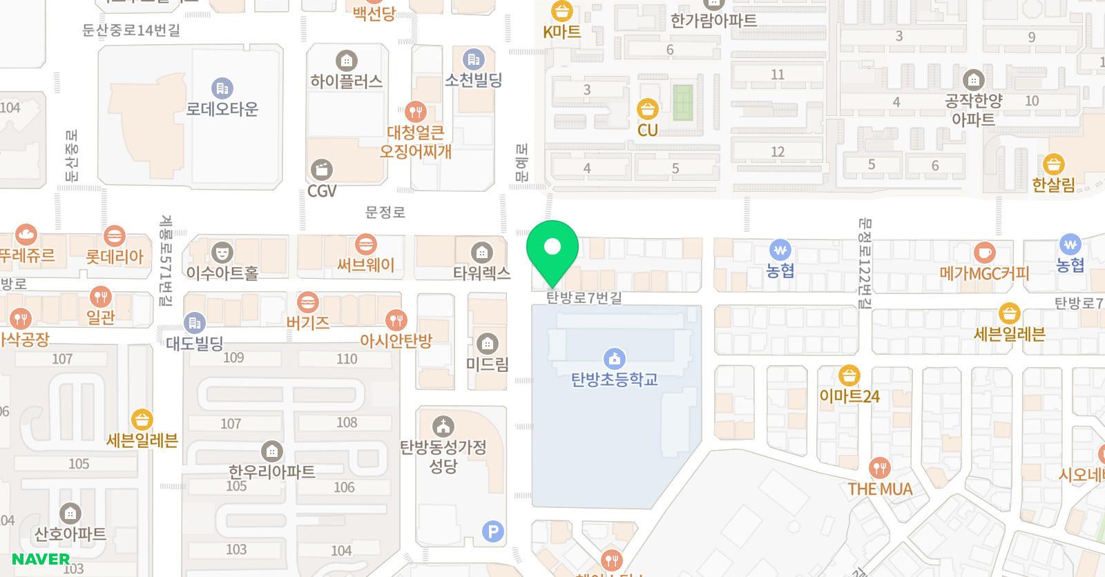 울림 피아노교습소 위치