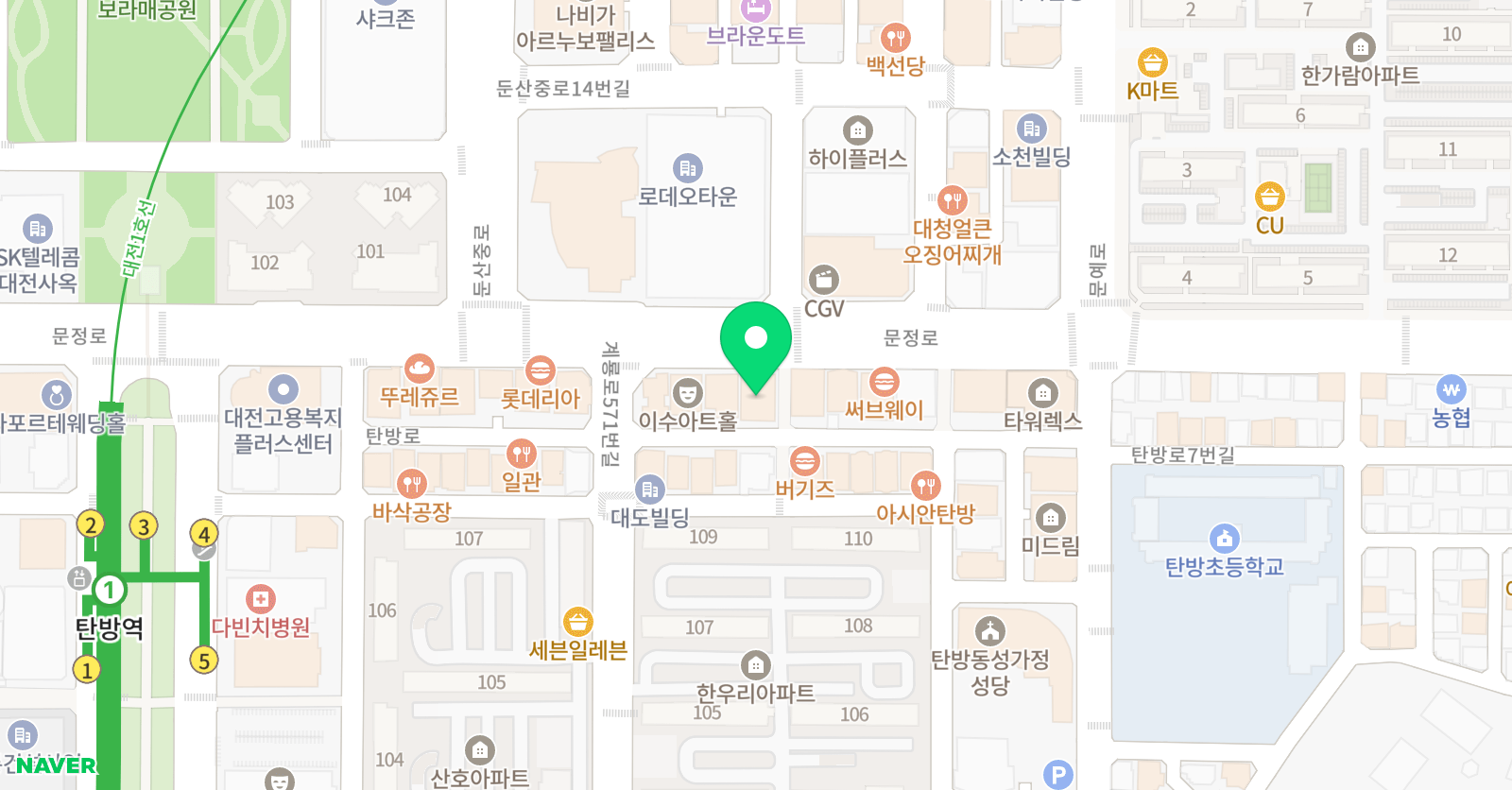 클라우드 미술학원 위치