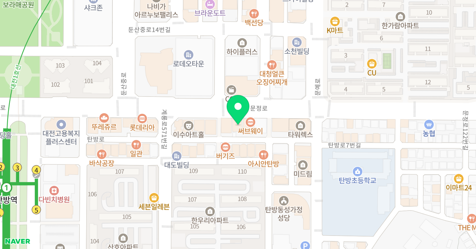 더끌림 미술학원 위치