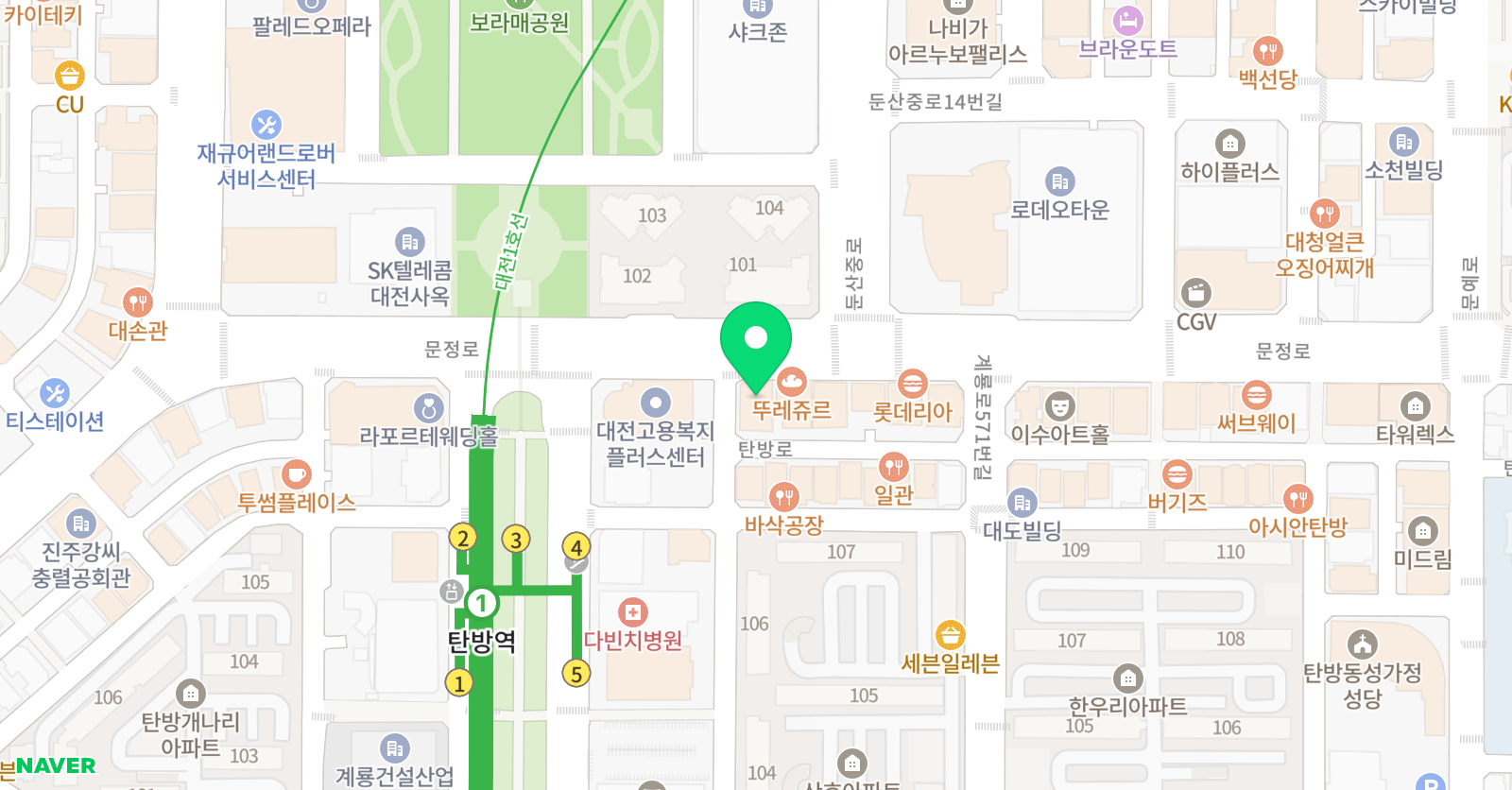 비상 미술학원 위치