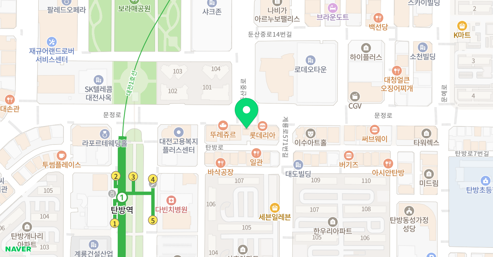 미마지 무용학원 위치