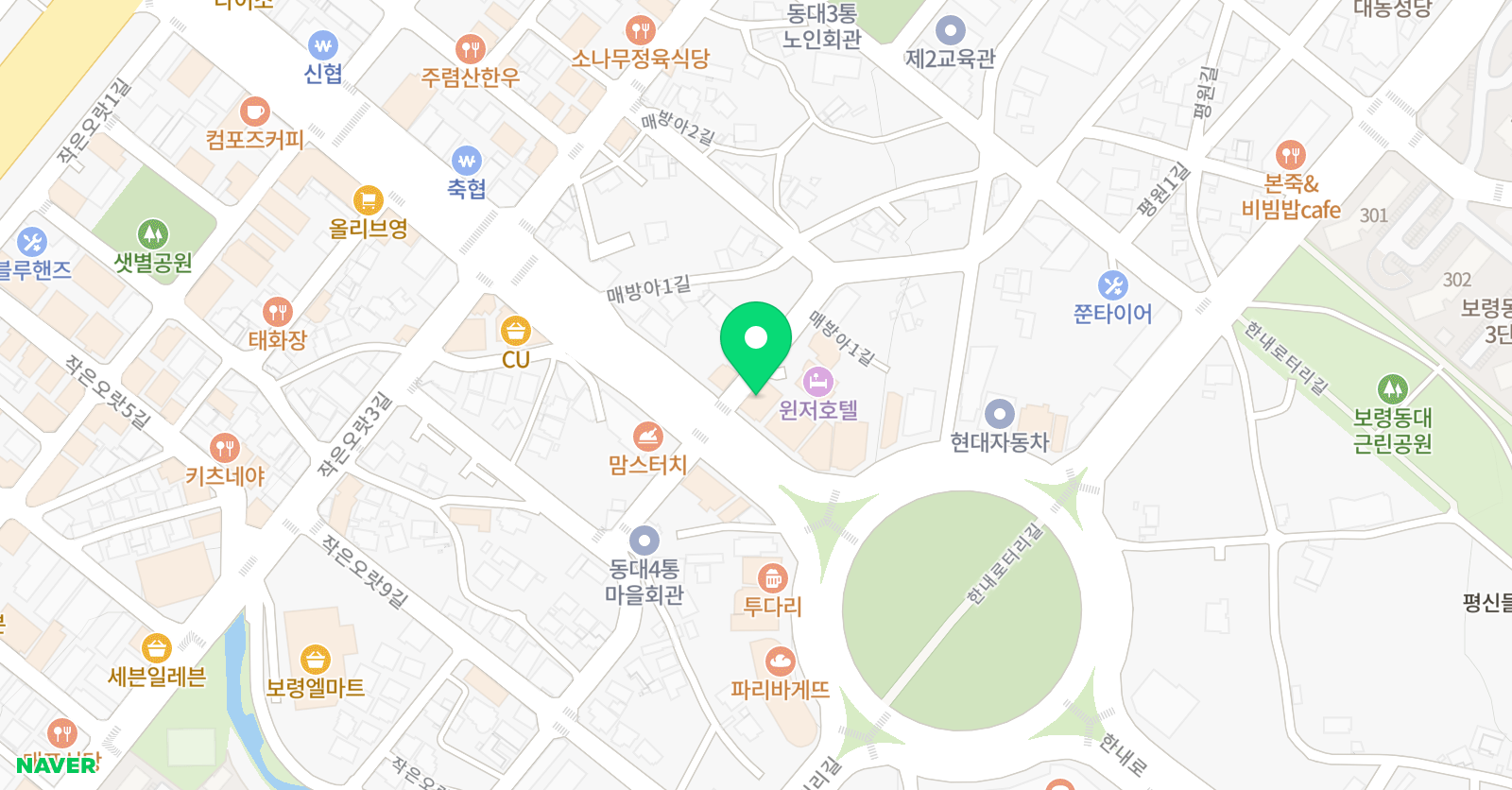 시스템 수학학원 위치