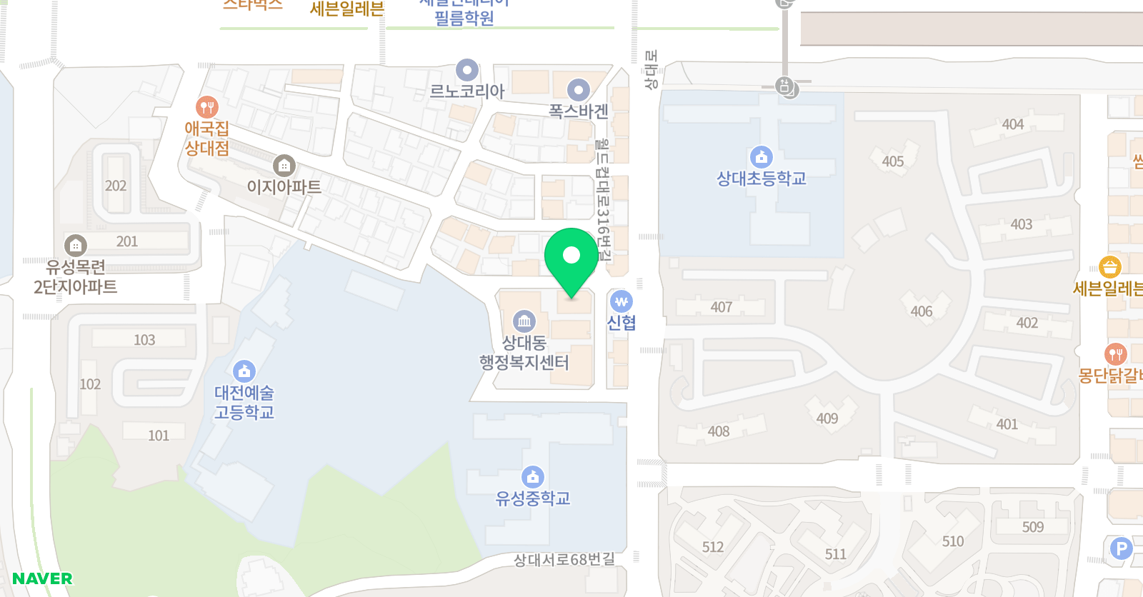에버아트미술학원 위치