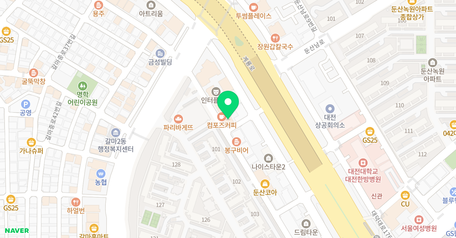 튜터 학원 위치