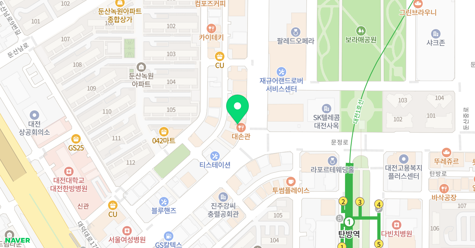인에스 미술학원 위치