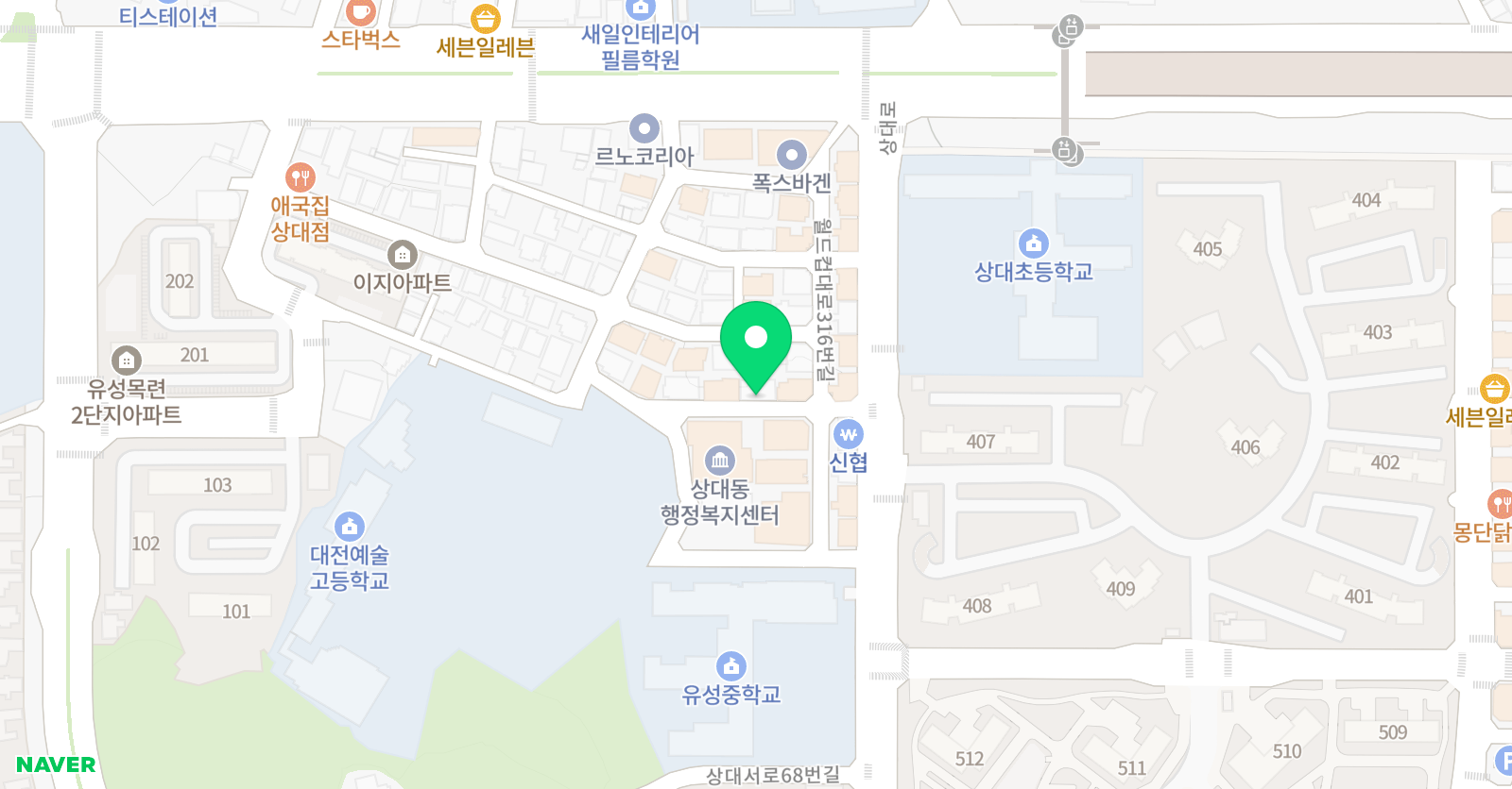 안녕 사고력수학 과학학원 위치