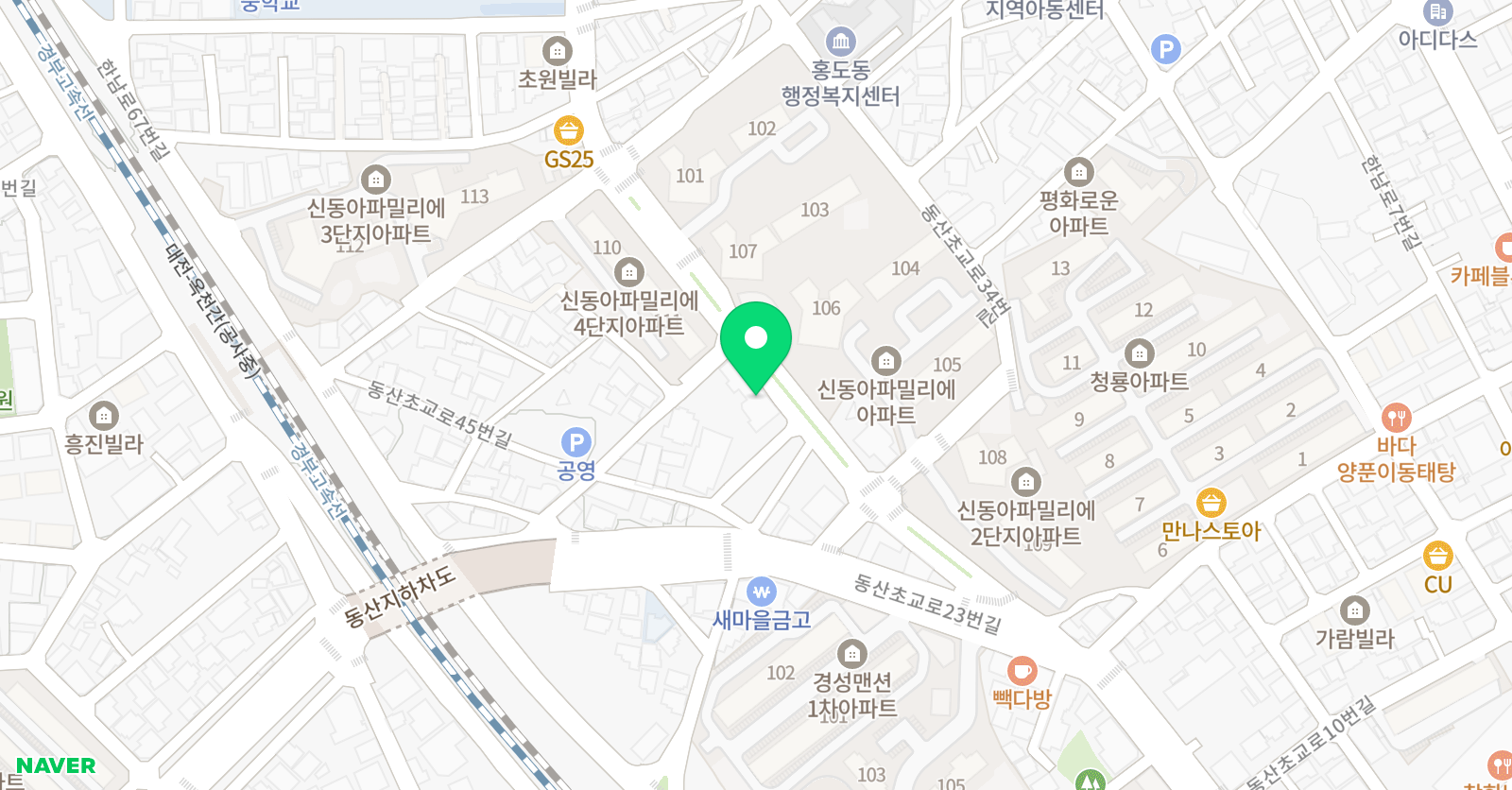 하늘샘 음악학원 위치
