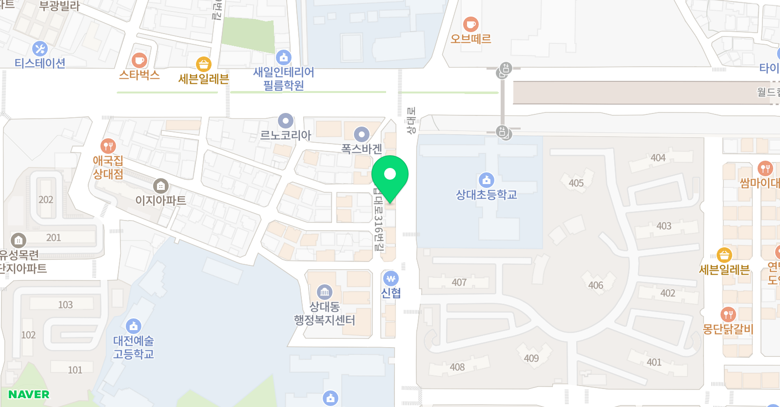 루트 수학 위치