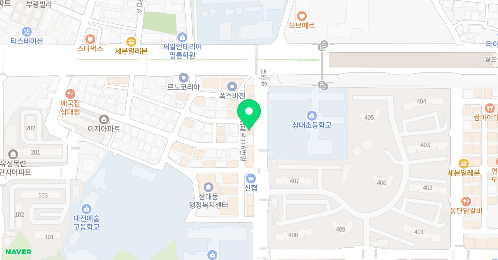 비브아트 미술학원 위치