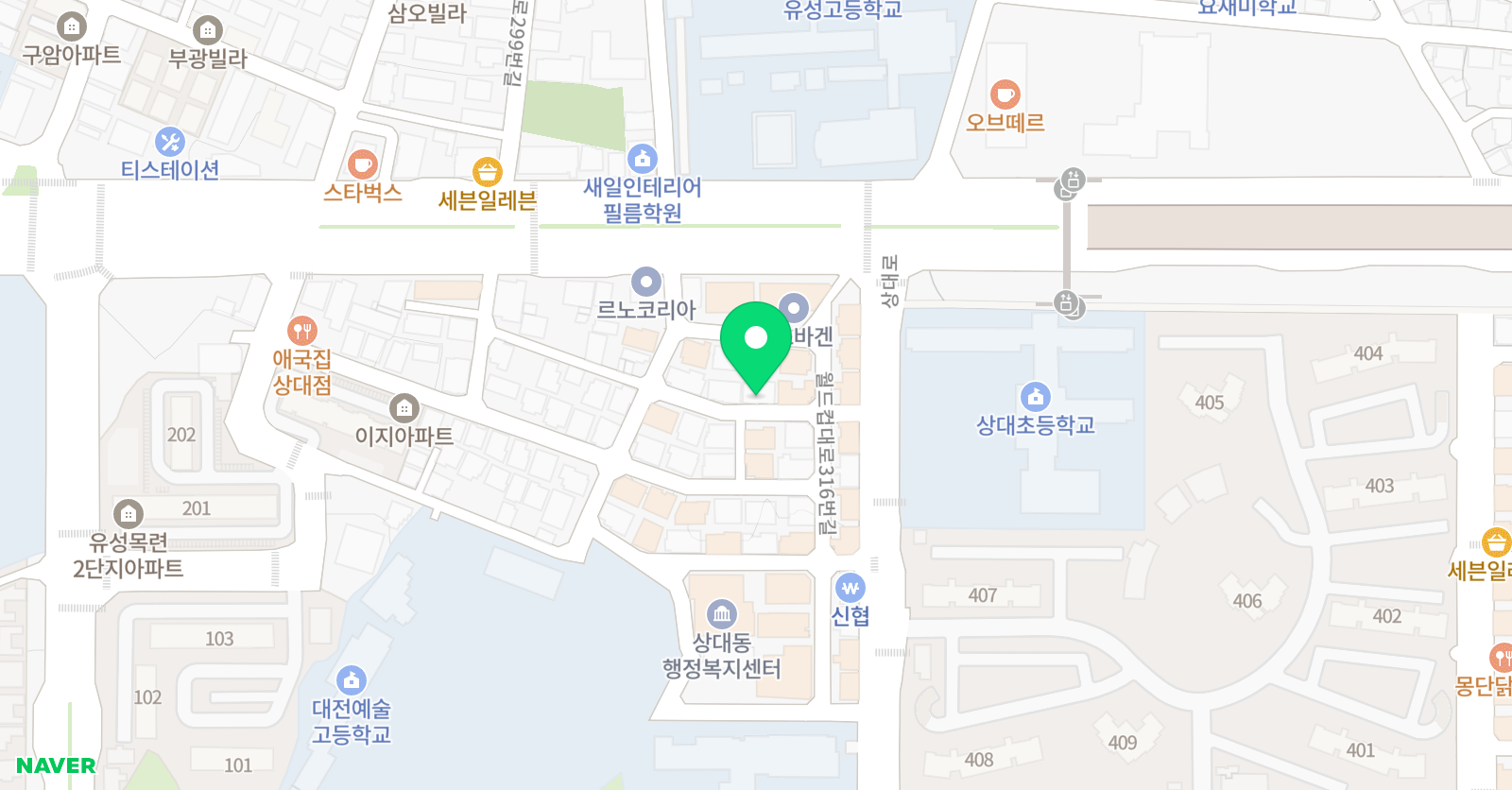 제임스 리딩 상대점 위치