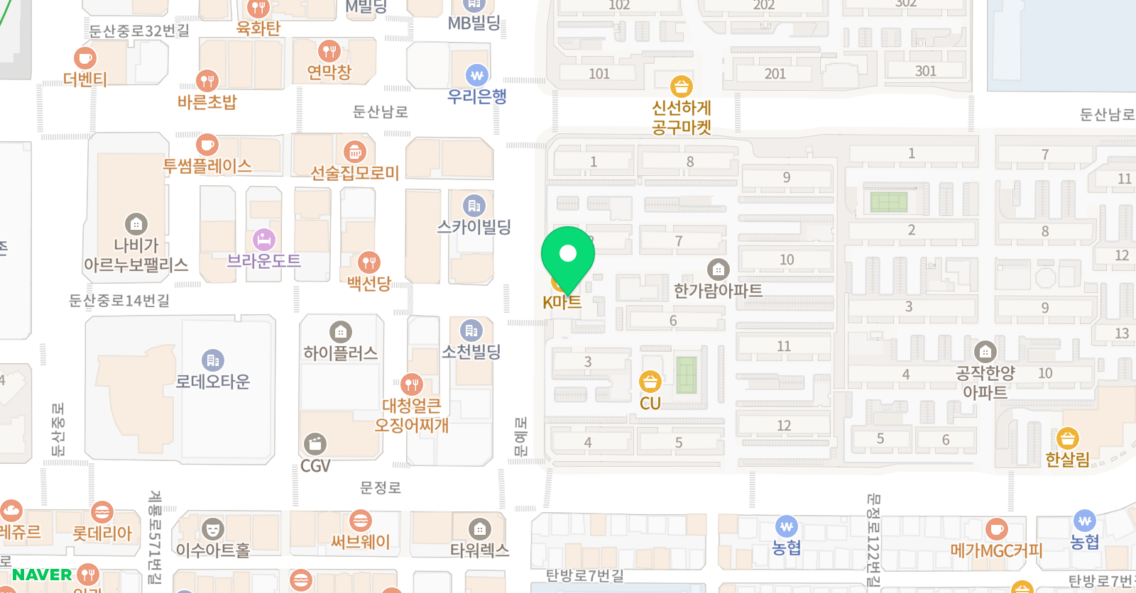 LA 영어 위치