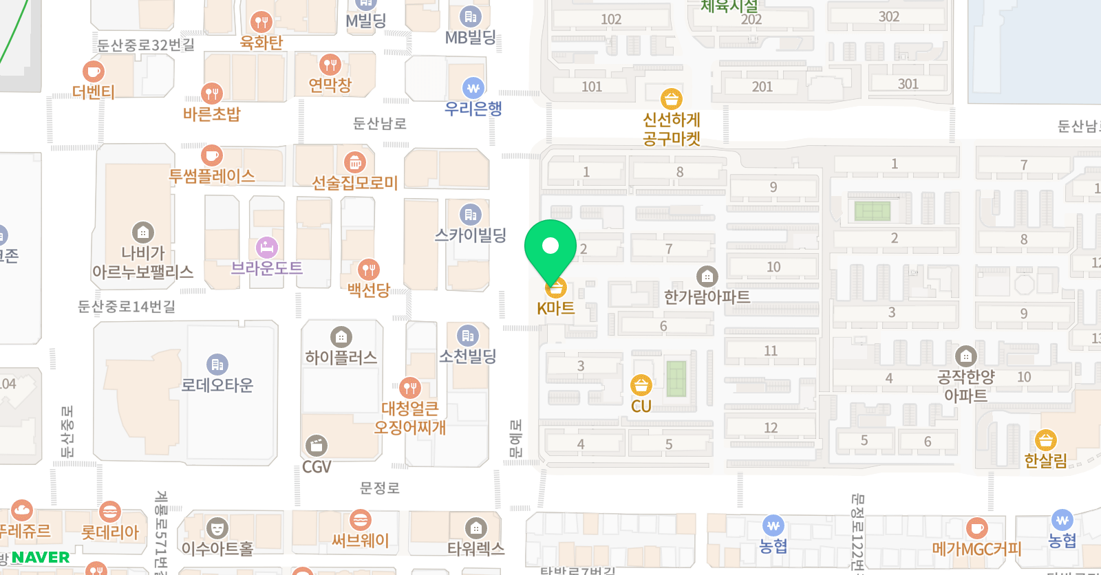 손쌤 수학 위치
