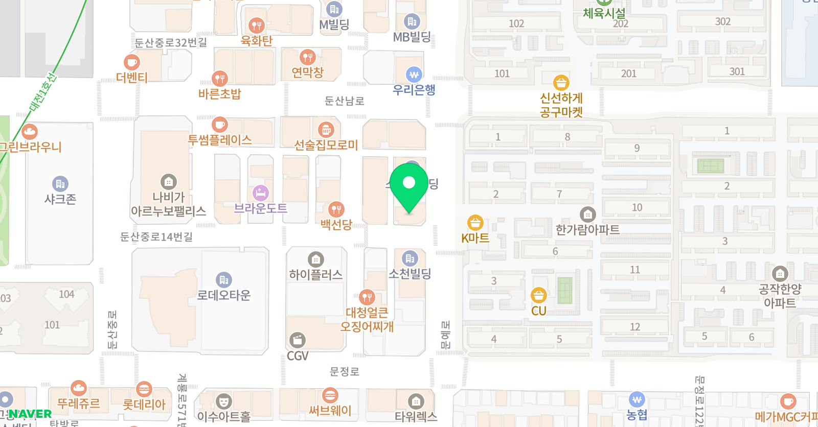 정겨운 발레학원 위치