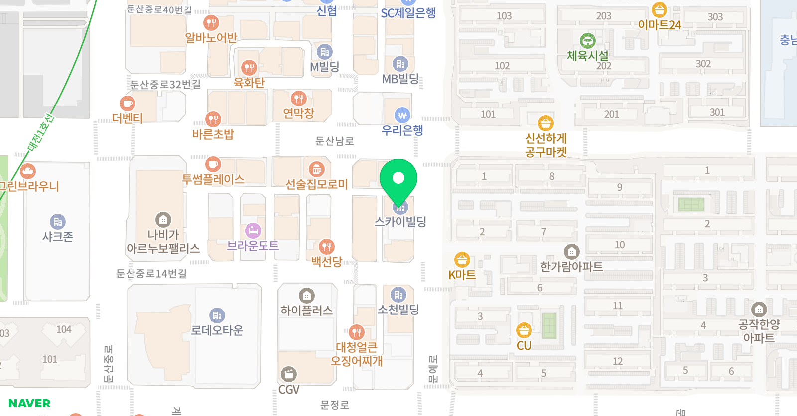 오르고 수학학원 2호관 위치