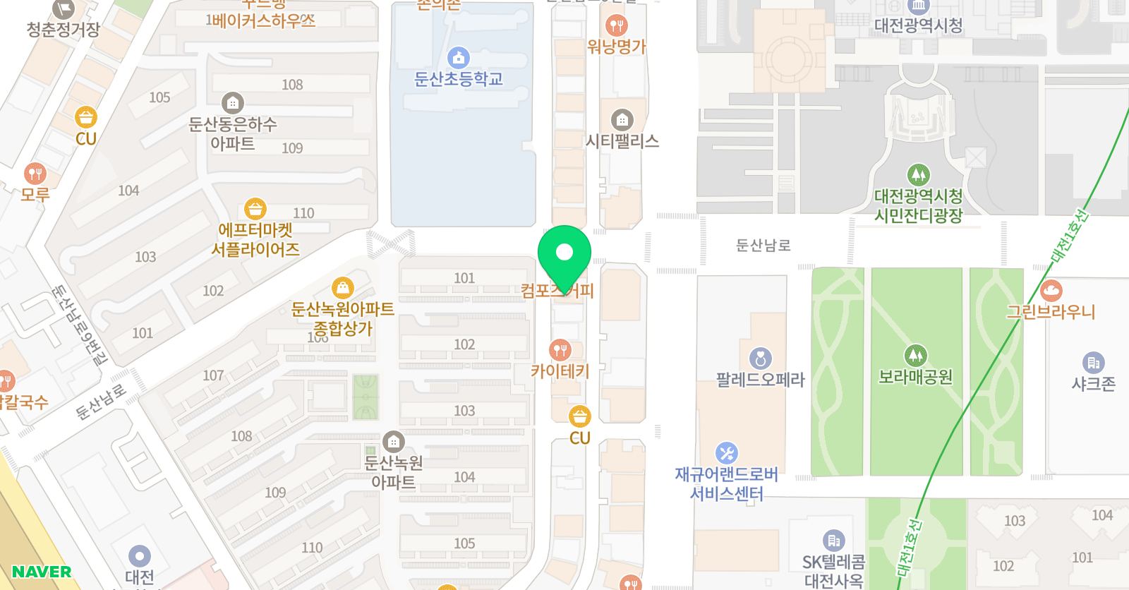 끌림 학원 위치