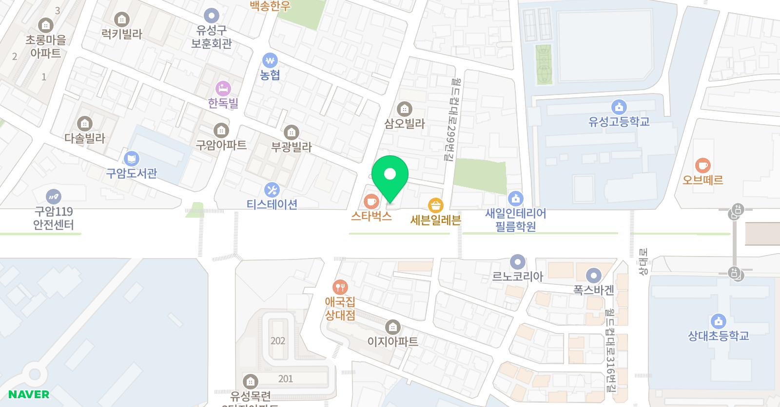 열린아카데미 도안관 위치