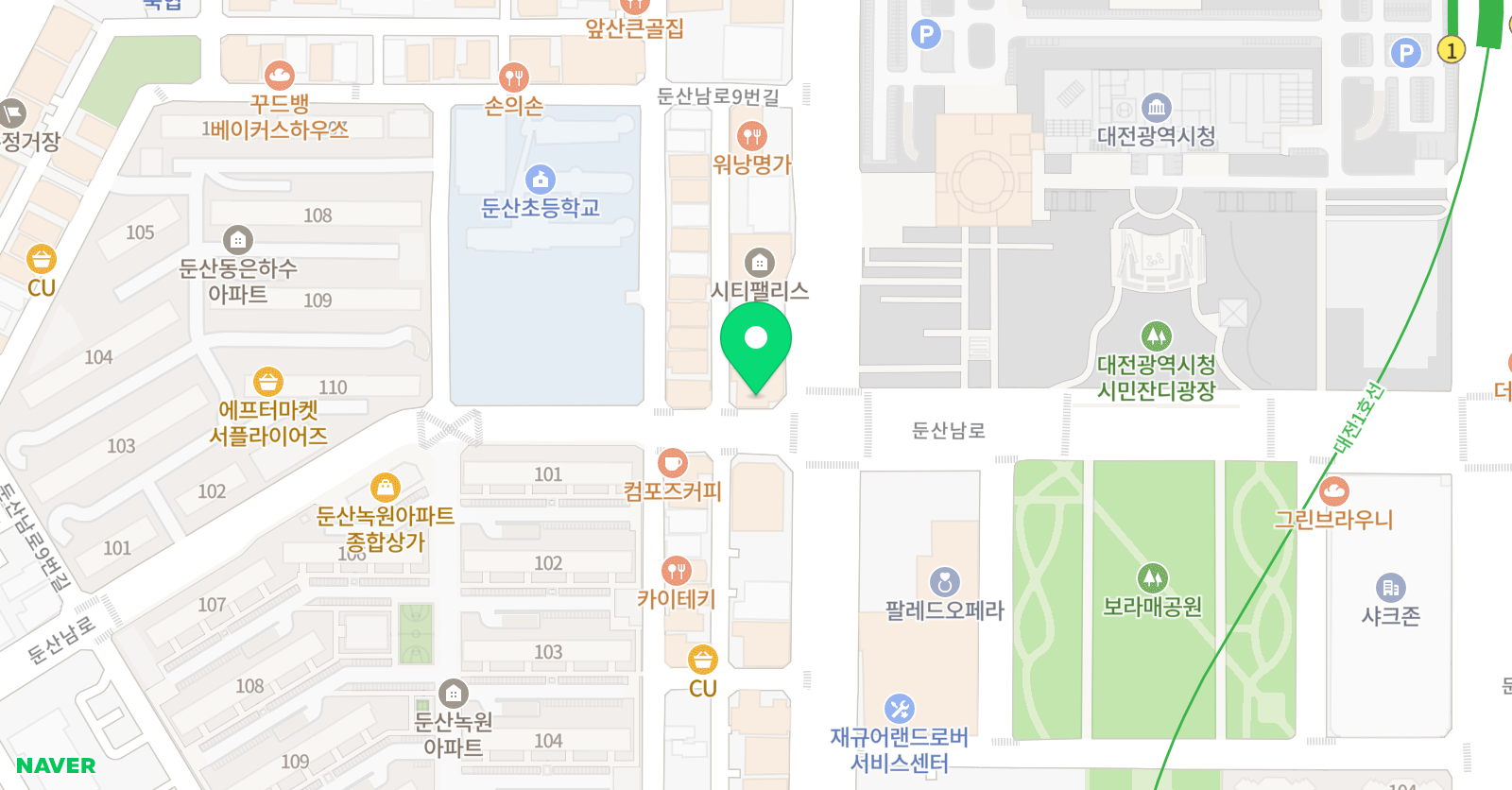 제일 학원 위치