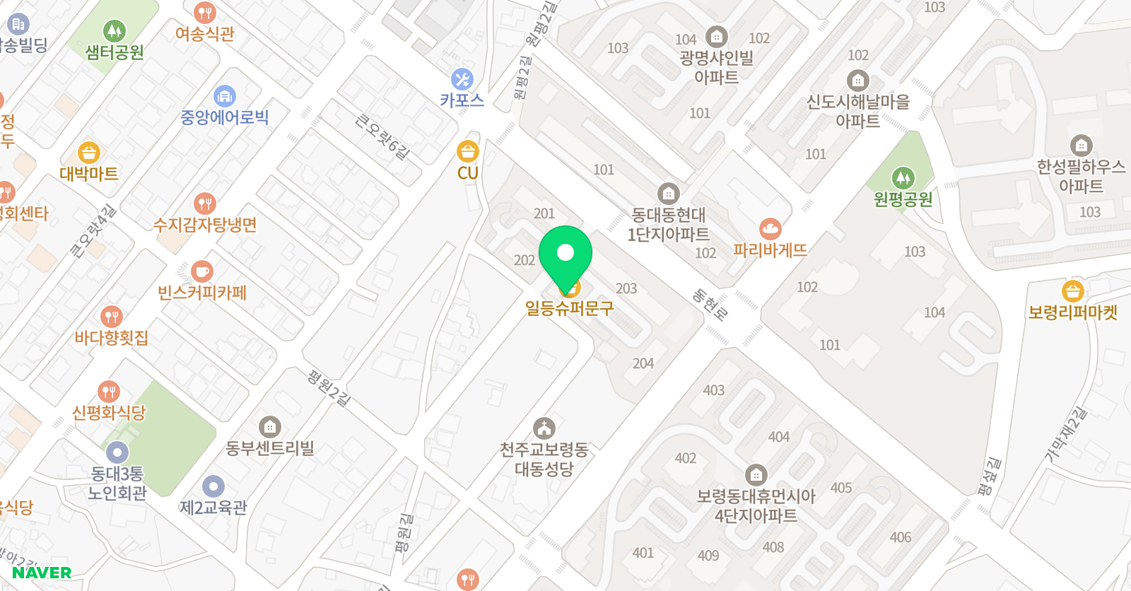 현대 피아노학원 위치