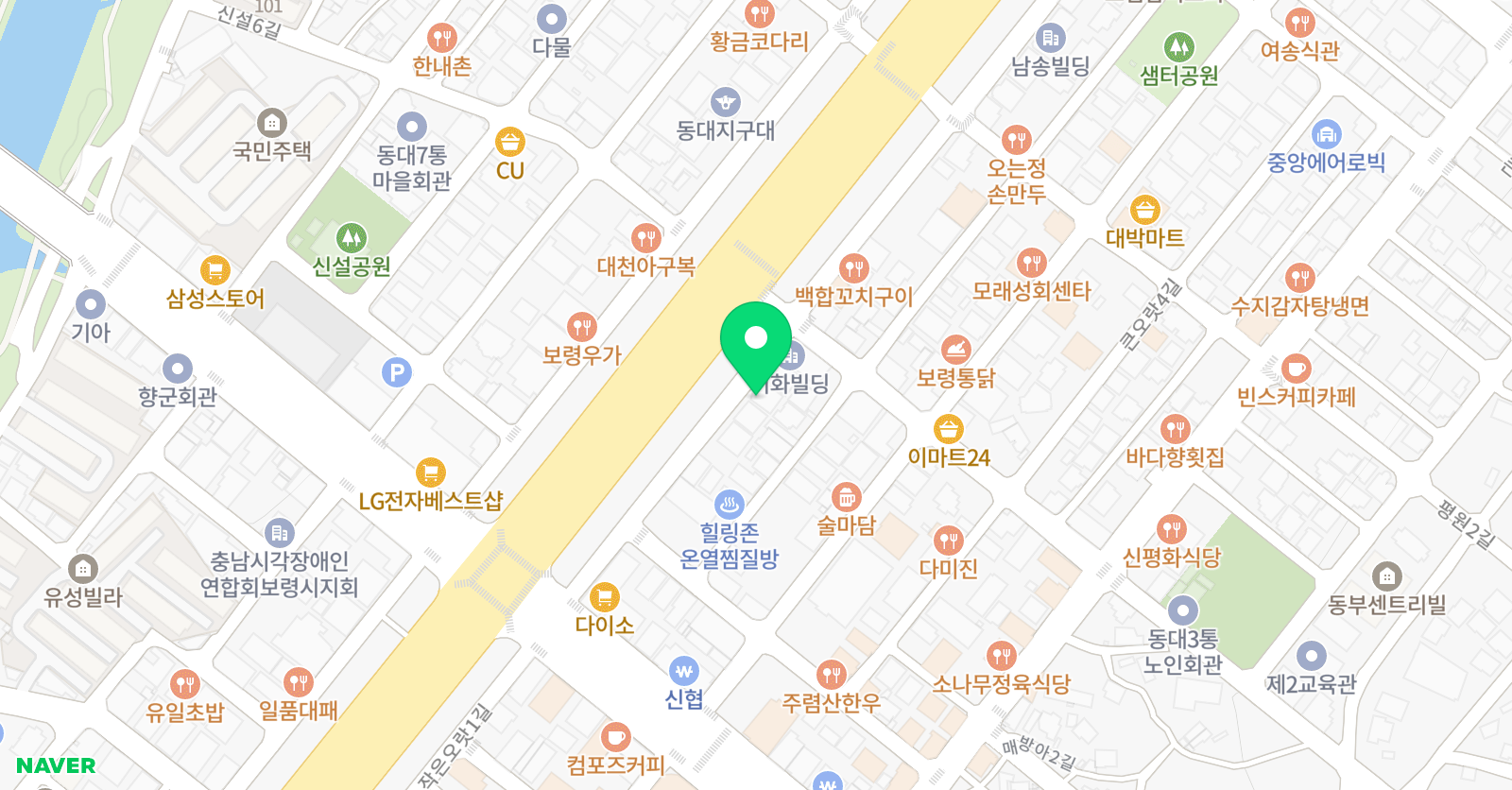 고려 학원 위치