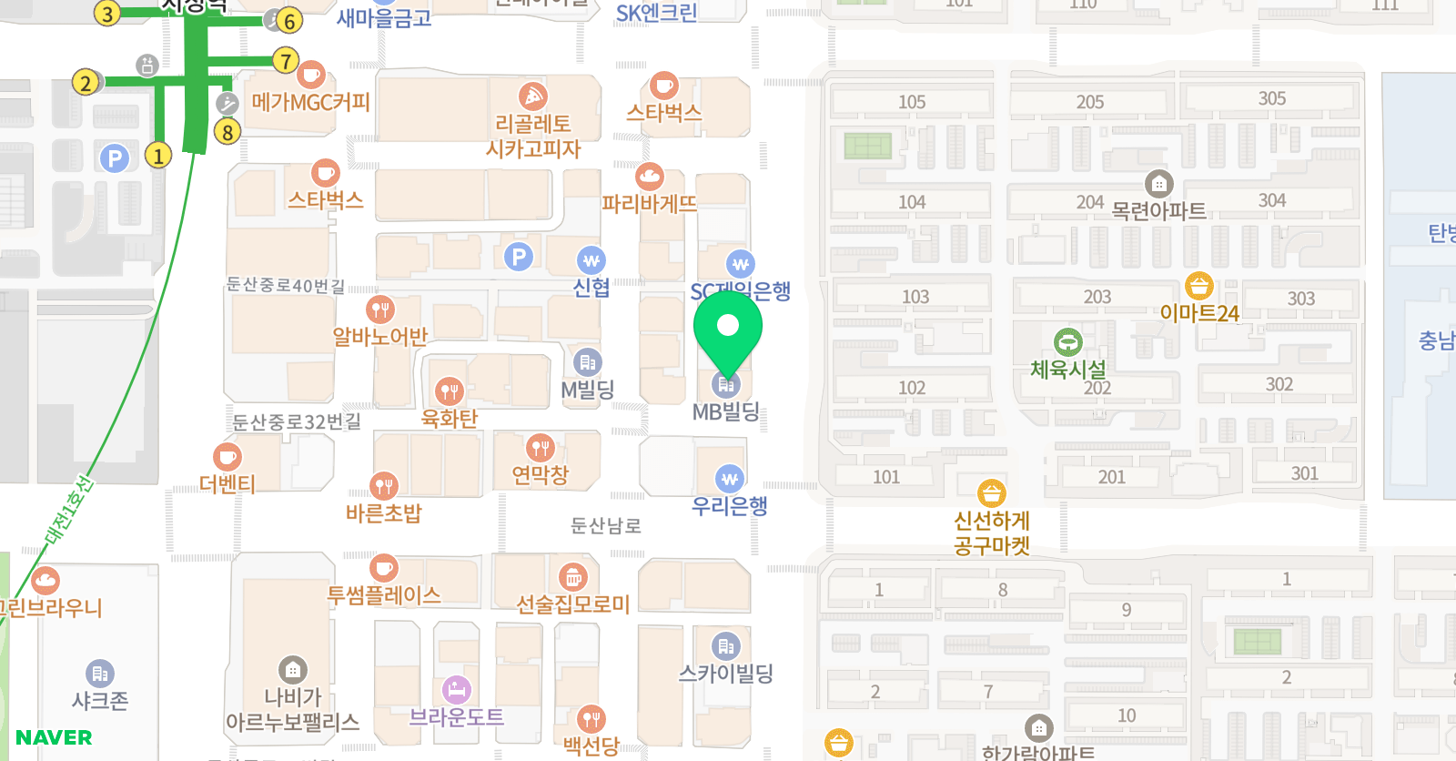 더브코핏 학원 위치