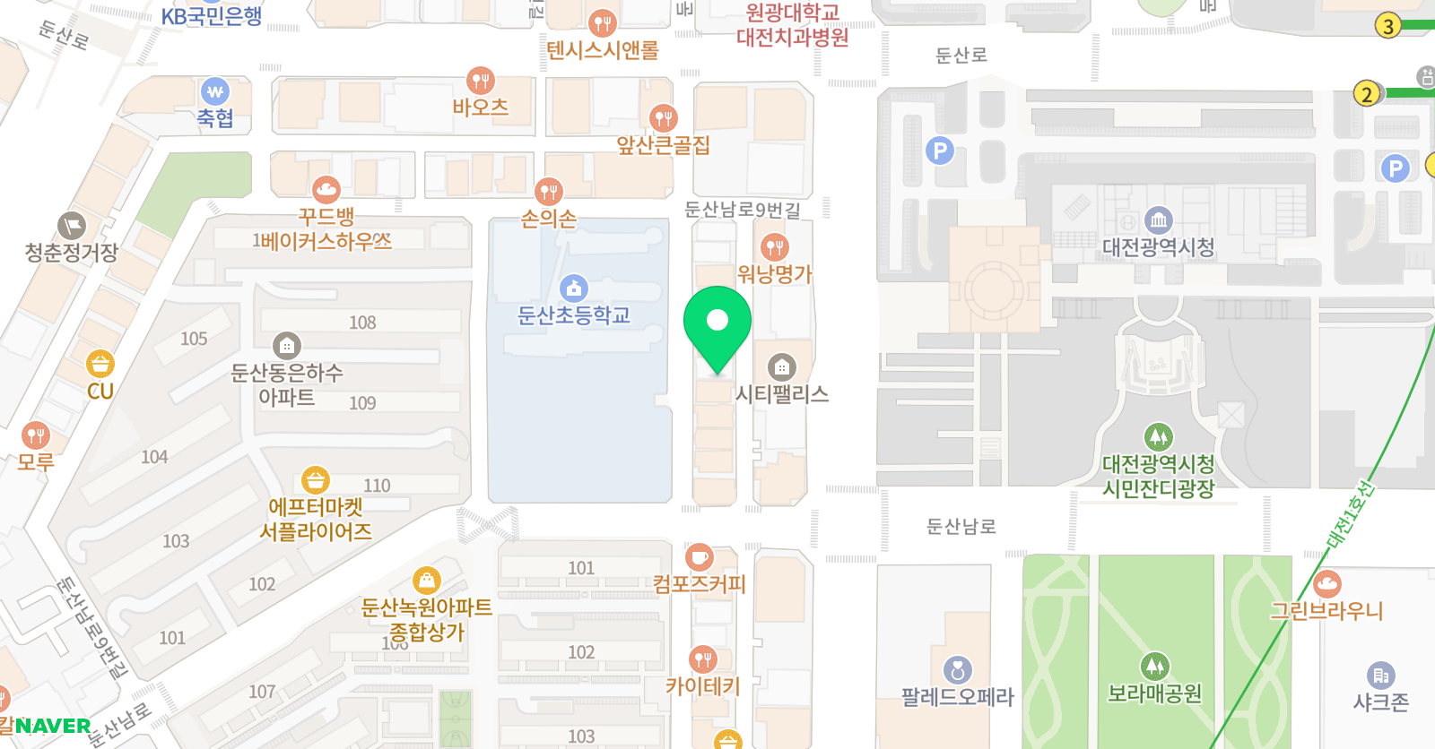 탄츠라움 무용학원 위치