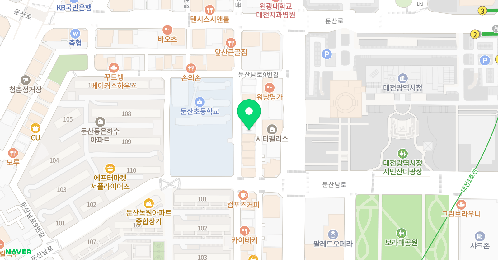 허그와트 영어교습소 위치