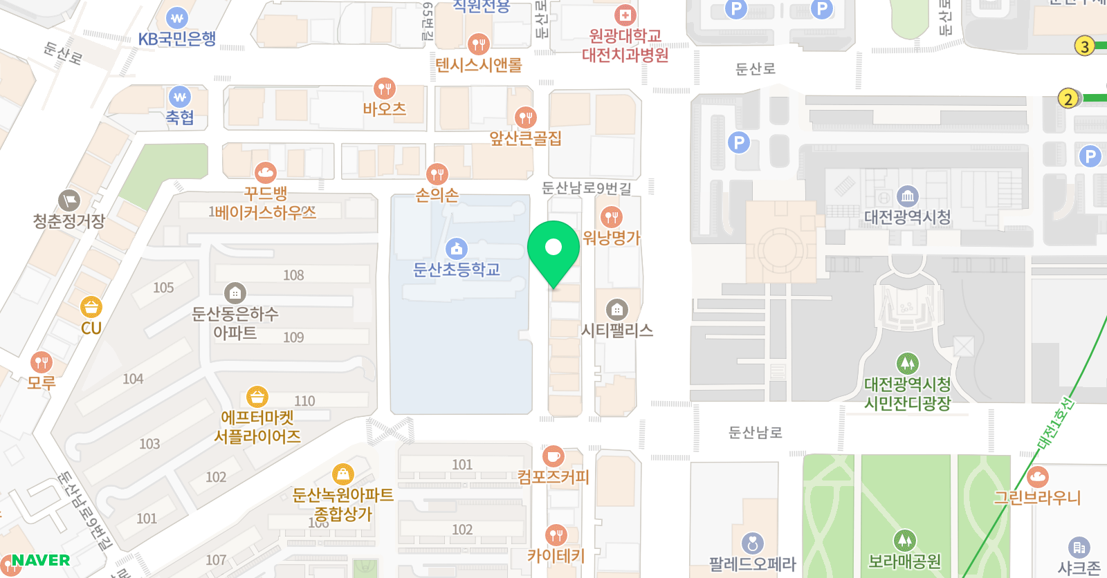 다온합기도 위치