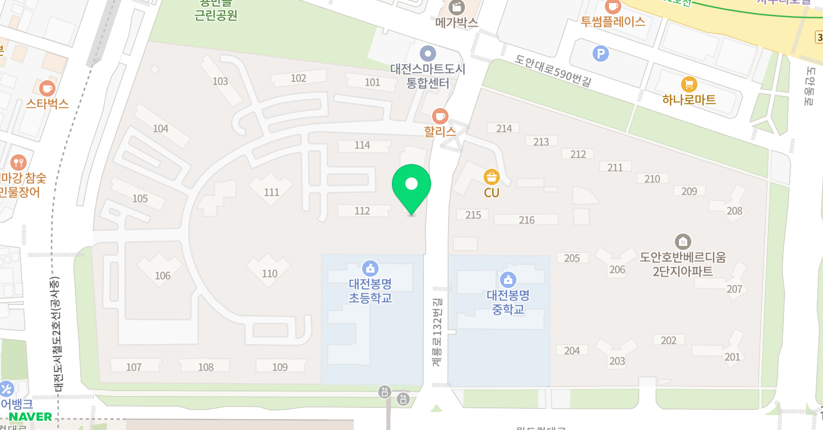 스마트해법영어 해법수학 봉명우리교실 위치