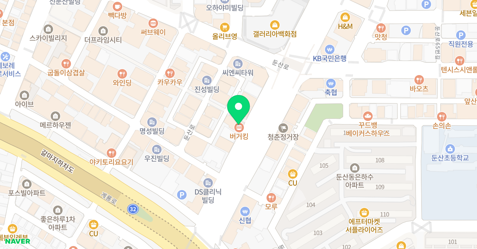대전댄스보컬 학원 위치