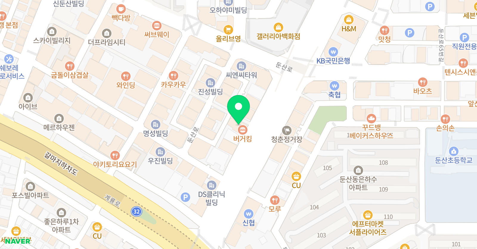 퍼스트 수학학원 위치