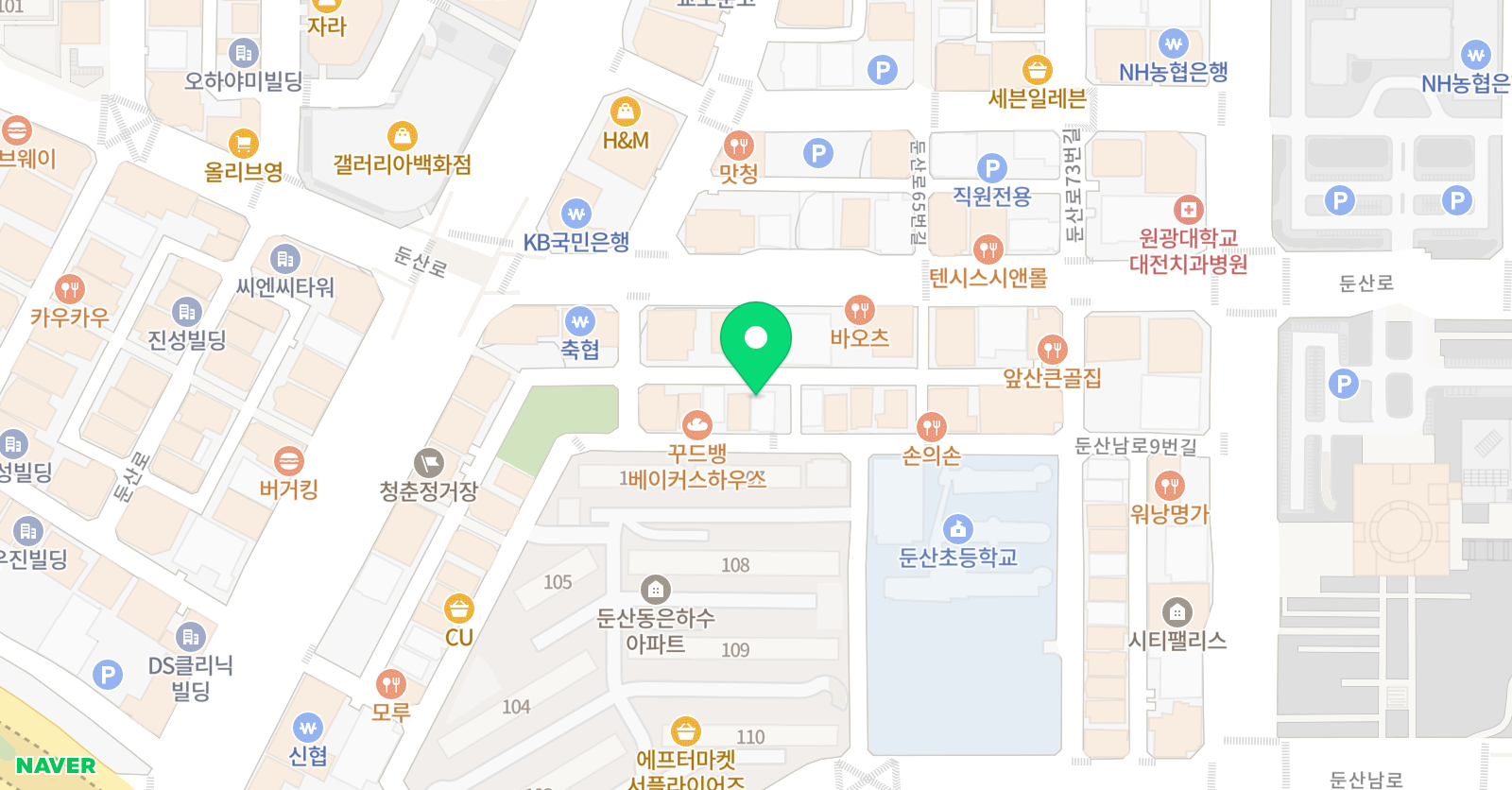 경희대건강드림 태권도 위치