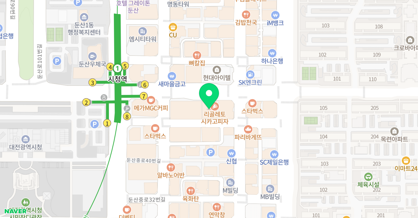 주정봉 언어학원 위치