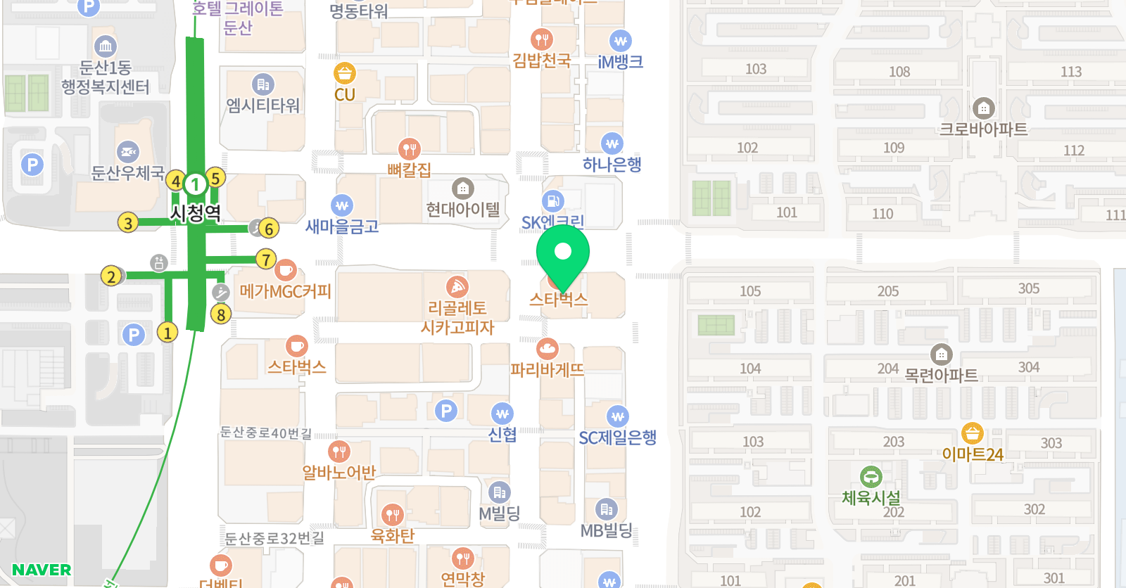 서강SLP 어학원 대전 위치