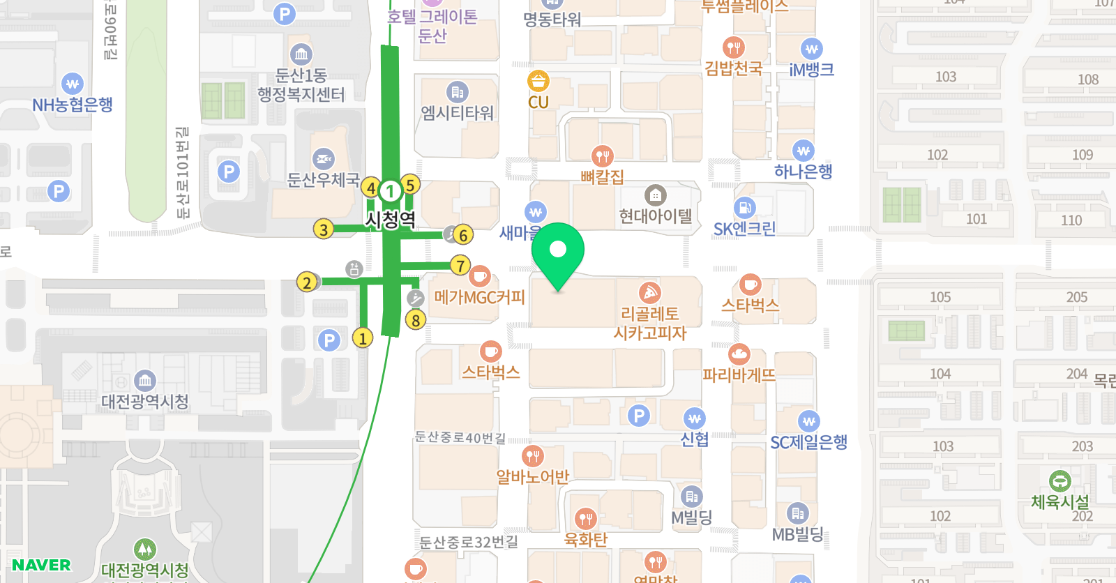 전형근 국어전문학원 위치