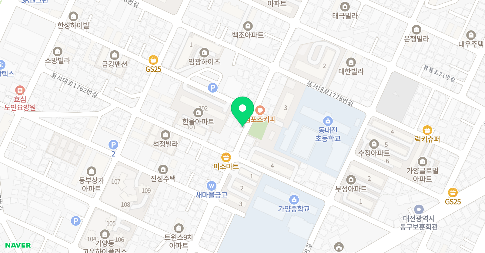 딥매쓰원쌤 수학교습소 위치